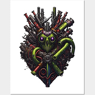 Cyborg Hearts Posters and Art